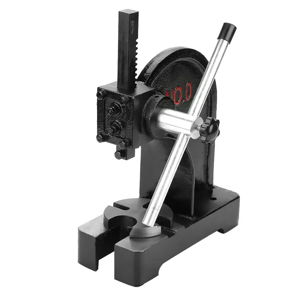 

0.5T Manual Desktop Hand Punch Press Machine Metal Arbor Press Tool New