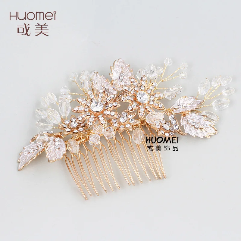 Модная бижутерия NPASON красивый головной убор невесты свадебное платье гребень