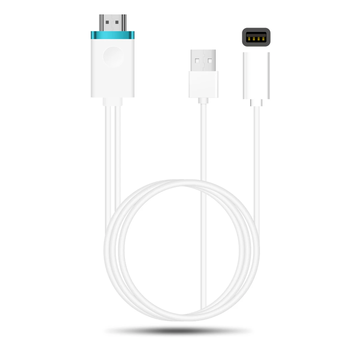 SOONHUA HDMI кабель для Android iOS Телефон ТВ адаптер видео 1080P HD Универсальный мини USB к