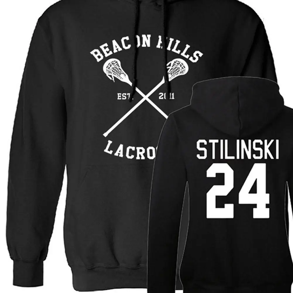 Модные волчонок толстовки Лакросс beacon Hills stiles stilinski с капюшоном для девочек и