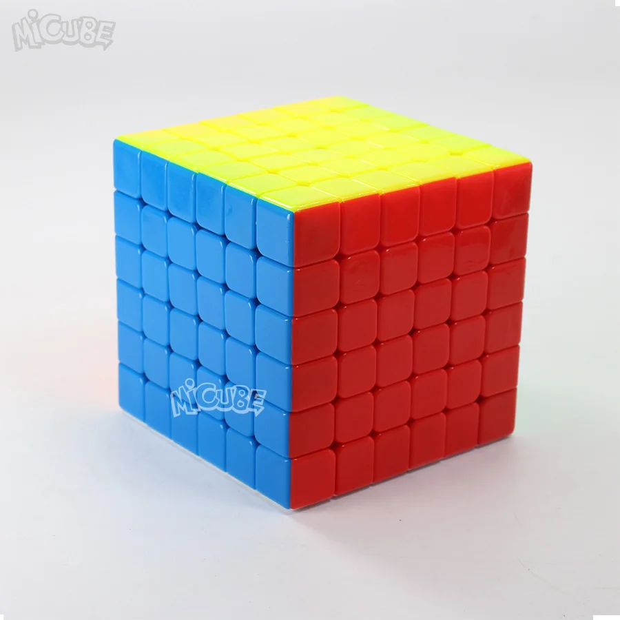 Yongjun Ruishi 6x6 куб Нео скоростной кубик головоломка без наклеек Магическая для детей