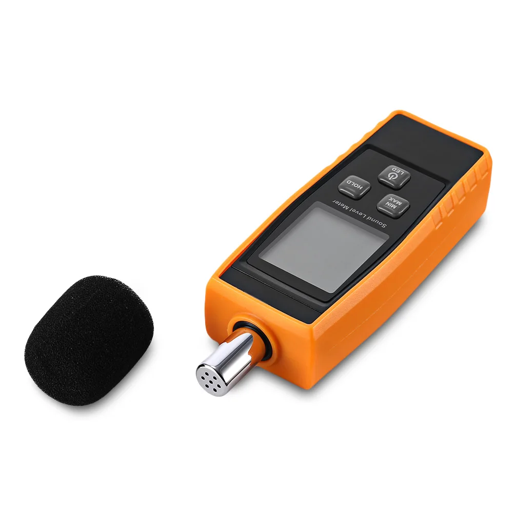 GBTIGER RZ1359 LCD Display Digital Sound Level Meter Auto Power Off Decibel Logger Noise Audio Detector Diagnose-Tool | Инструменты