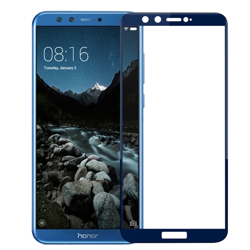 Для Huawei Honor 9 lite light защитное стекло на honer life полное покрытие защита экрана