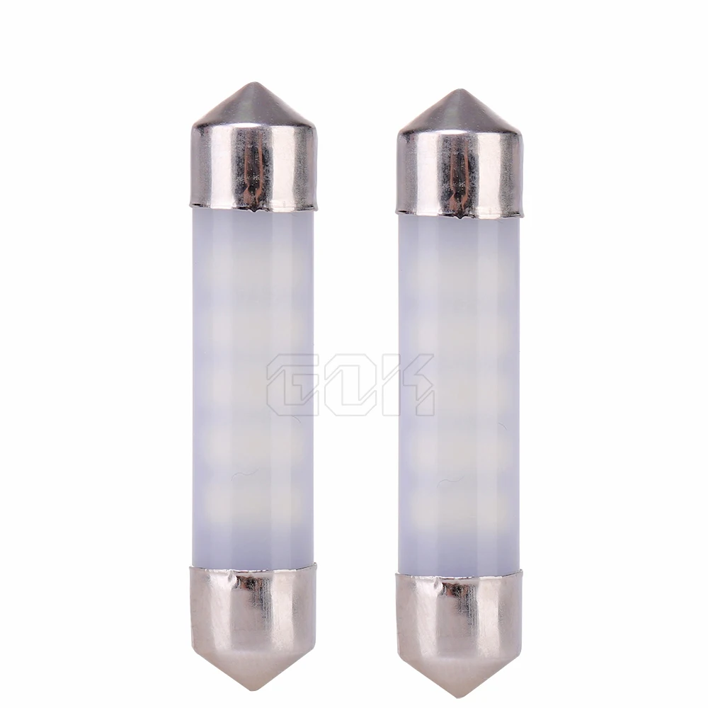 Светодиодный светильник Festoon 2 шт. 31 мм 36 39 41 светодиодный 3014 smd C5W C10W без полярности