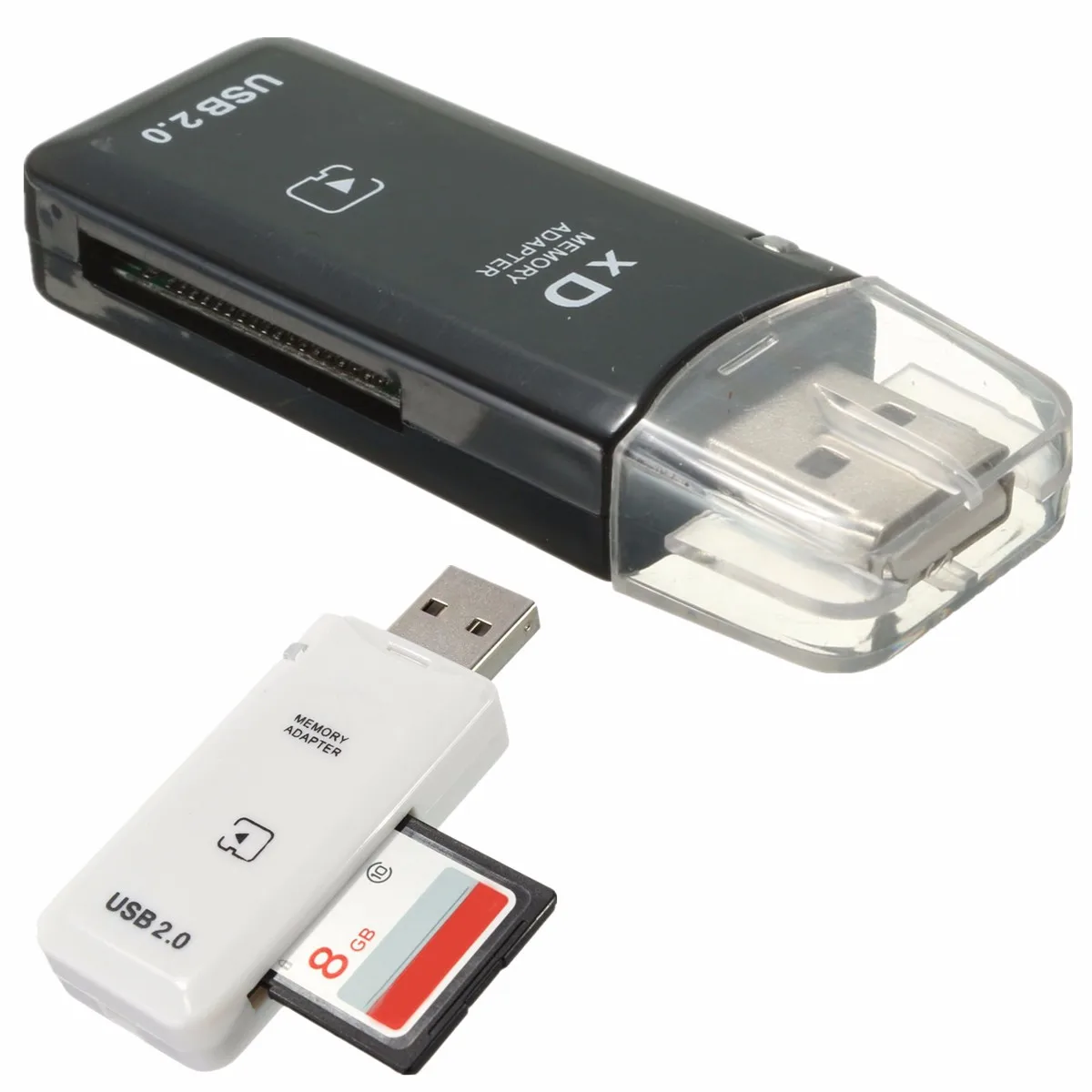 USB 2 0 высокоскоростной xD адаптер для чтения карт памяти Белый Olympus Fuji XD Pictu PDA