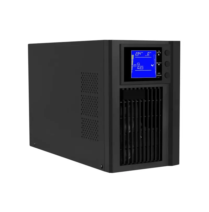 ЖК дисплей Online UPS 1000VA/800W внешние аккумуляторы 36 В постоянного тока Чистая