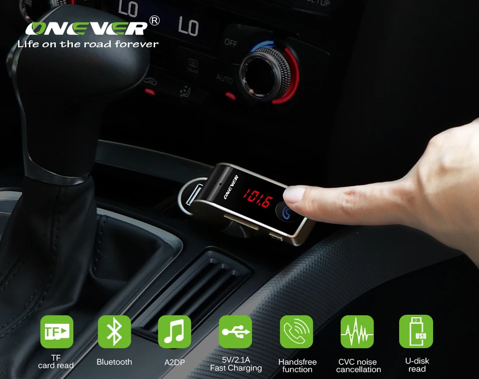 4 в 1 беспроводной Bluetooth автомобильный комплект громкой связи fm передатчик G7 AUX