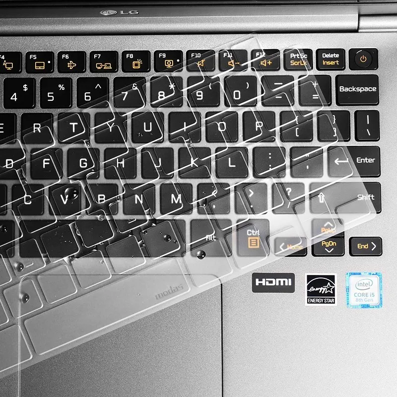 Чехол для клавиатуры из ТПУ ноутбука Защитная пленка LG Gram 14 &quot14Z980 ультра тонкая