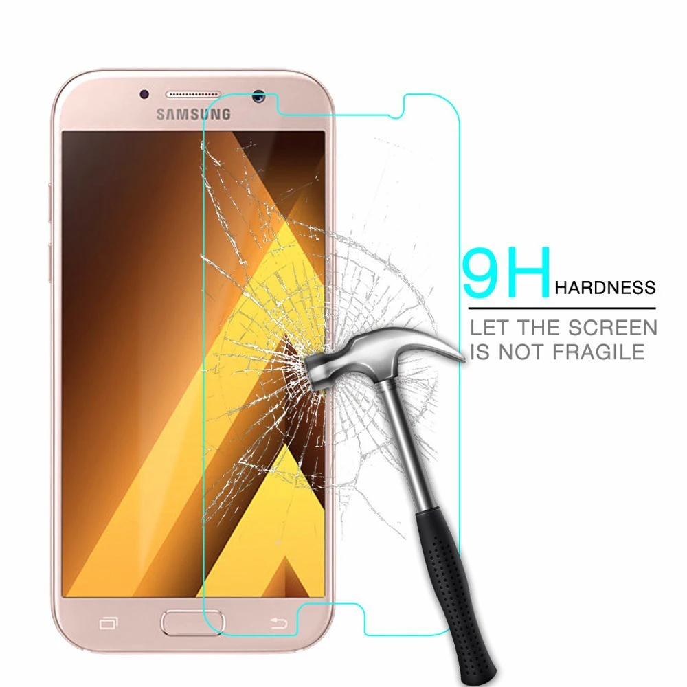 Закаленное стекло для Samsung A10 A20 A30 A40 A50 A60 A70 A80 A5 A7 A6 A8 J2 2018|Защитные стёкла и плёнки