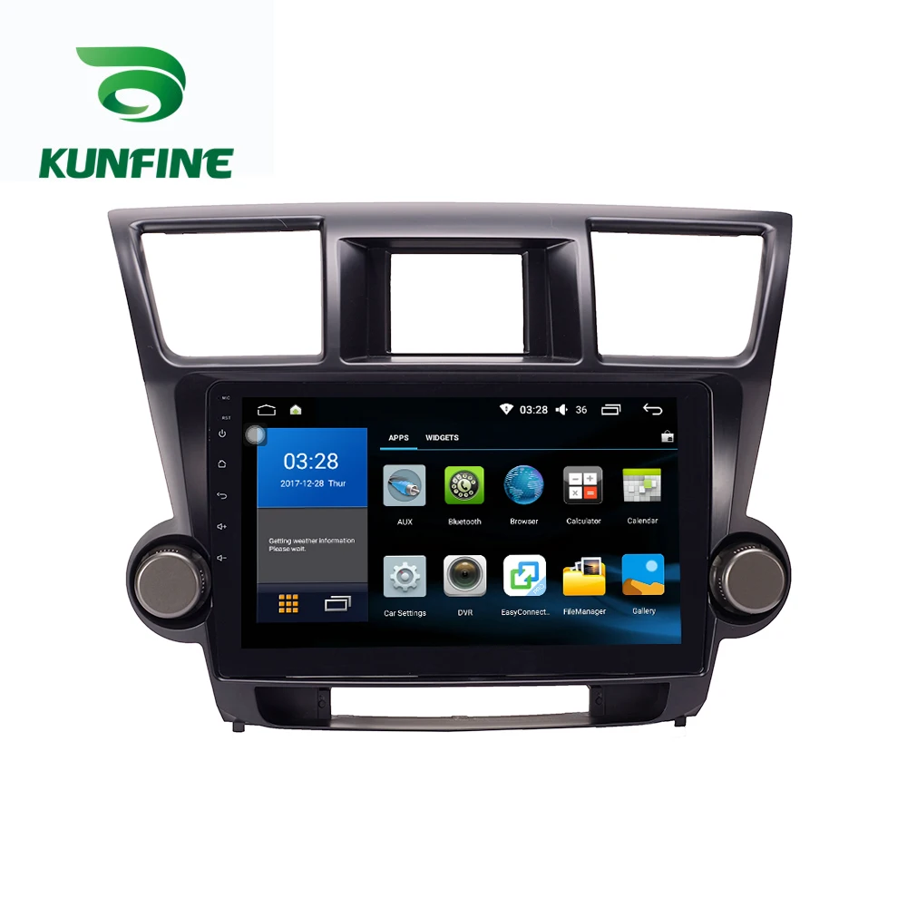 Восьмиядерный 1024*600 Android 8 1 автомобильный DVD GPS навигационный плеер Deckless стерео для
