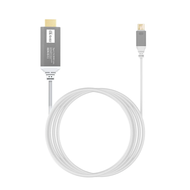 Тип C к Hdmi Usb 3 1 Ultra Hd 1080P 4K зарядка Hdtv видео кабель адаптер конвертер для мобильного
