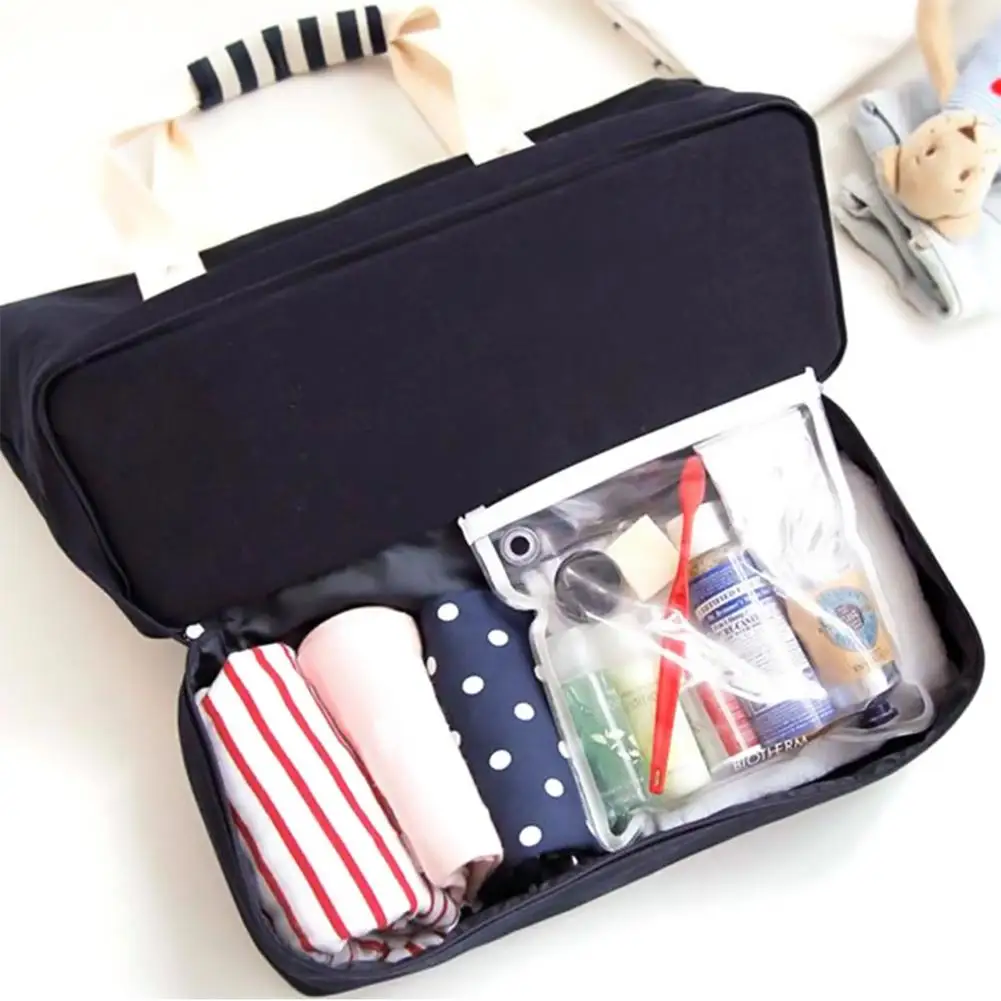 Portable Mummy Baby Bag High-capacity Travel Storage Package Shopping Pack Diaper For Mom | Мать и ребенок