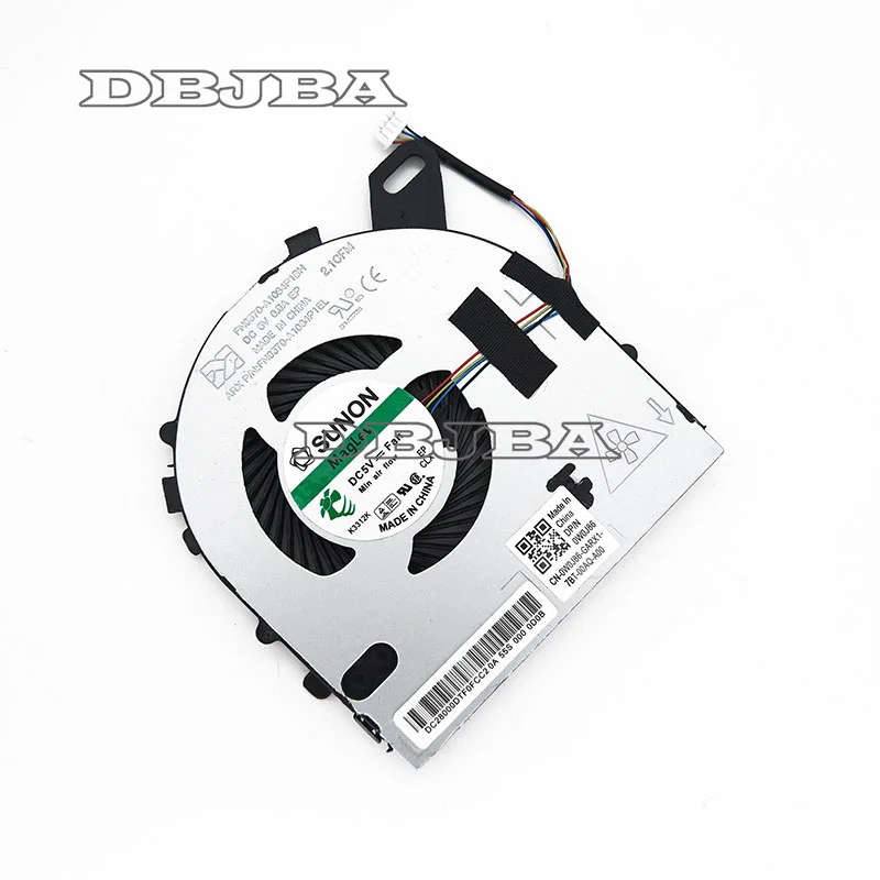 Новый вентилятор ЦП для Dell Inspiron 7560 V5568 V5468 CN-0W0J85 охлаждающий ноутбука