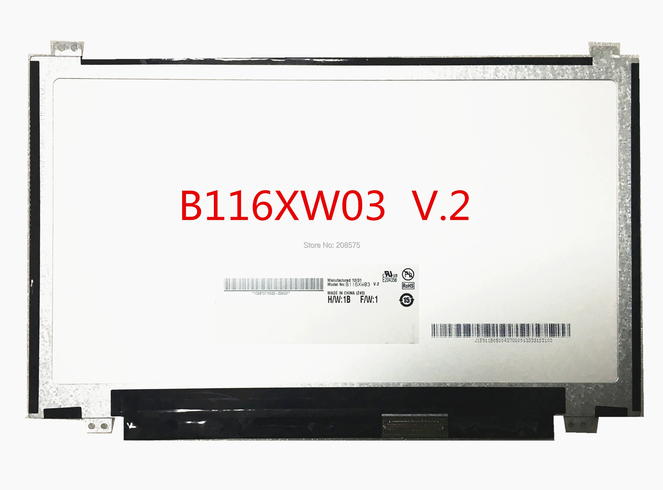 Бесплатная доставка B116XW03 V.2 N116BGE L41 L42 B116XTN04.0 для Acer V5 131 171 725 ноутбук ЖК экран 722*768 LVDS