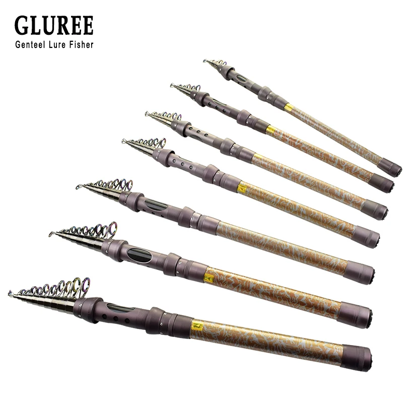 3 6 м углеродного волокна Портативный телескопических удочек морской рыбалки