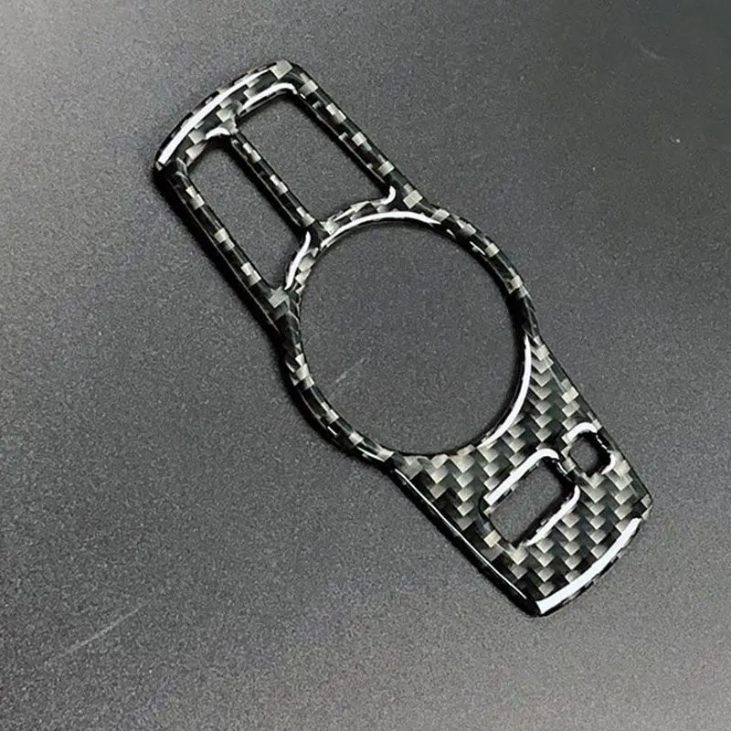 Для Bmw F10 F07 F01 F25 F26 подкладке из углеродного волокна переключатель фар кнопки