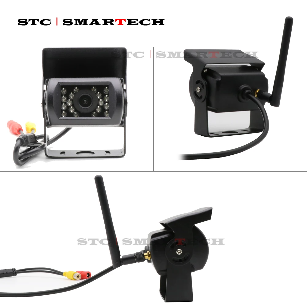 SMARTECH беспроводная камера заднего вида с 7 дюймовым монитором для грузовика