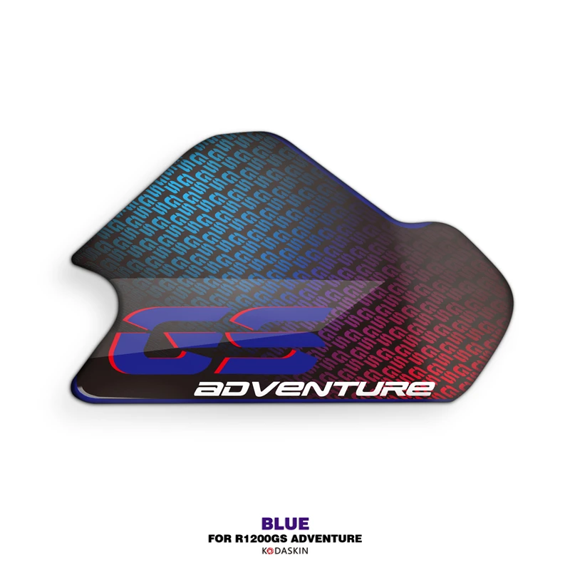 

KODASKIN 3D Printing Gas Cap Tank Traction Pad Knee Fuel Side Grip for BMW R1200GS ADV 2018-2019 Blue