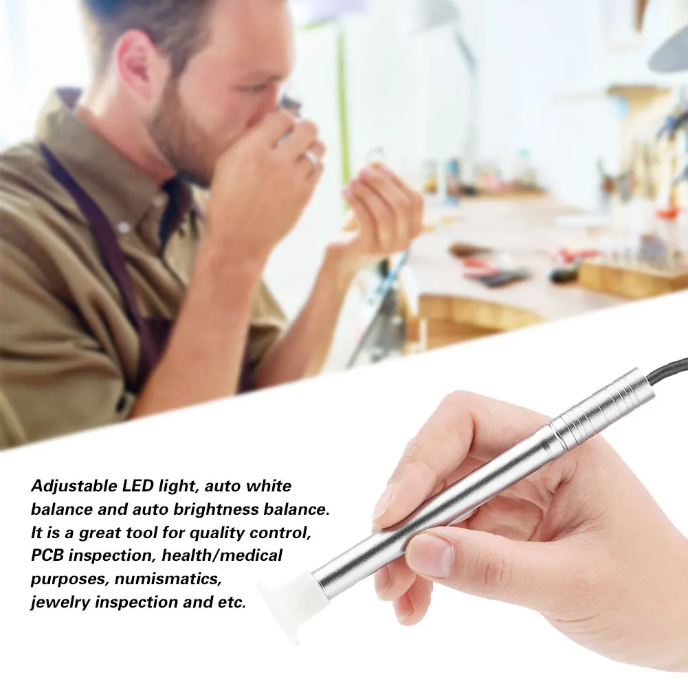 

2.0MP 1~300X Handheld USB Digital Microscope Endoscope Loupe Kit
