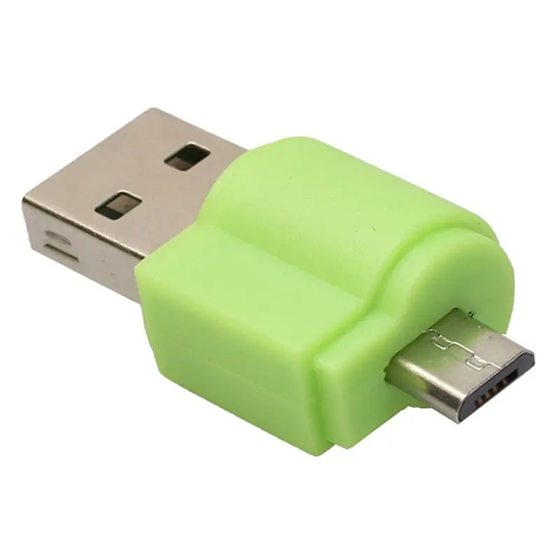 Адаптер Micro USB OTG 2 0 устройство для чтения карт SD двойного назначения телефонов и
