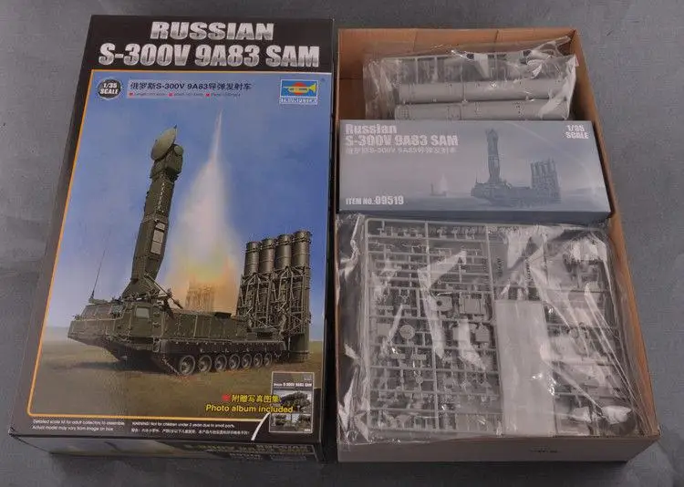 Trumpeter 1/35 09519 Russian S-300V 9A83 SAM Military Plastic Assembly Model Kit | Игрушки и хобби