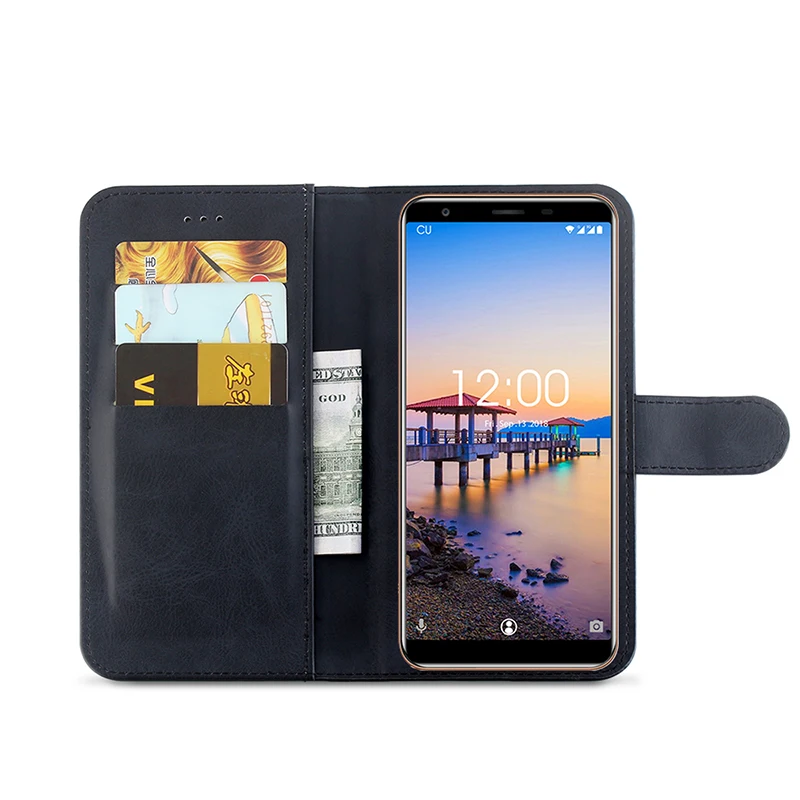 Alesser для Oukitel C11 PU кожаный чехол с кармашком карт 5 &quotзащитный кошелек Чехол Coque Fundas