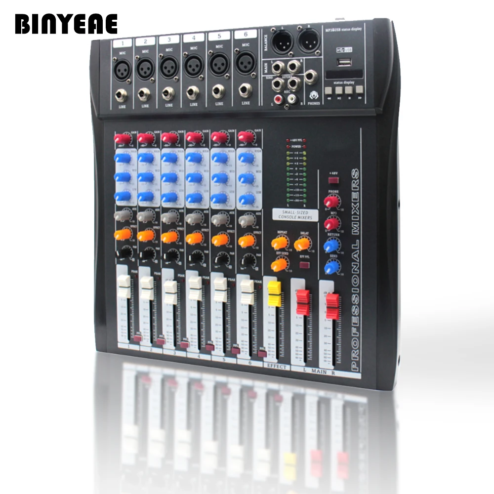 CT60S профессиональный звуковой микшер 6 каналов DJ |
