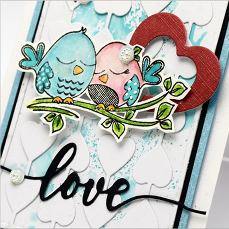 Металлический трафарет love &amp miss you для искусственных поделок новые пресс-формы на