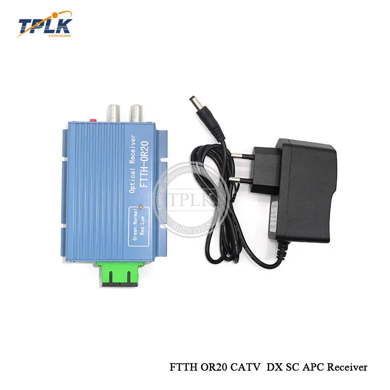 Алюминиевый CATV FTTH AGC Micro SC APC SX разъем для PON OR20 волоконно оптический приемник
