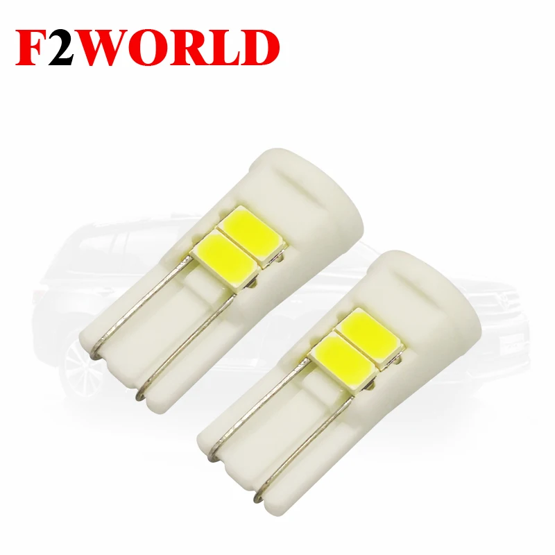 4 шт * Идеальный Завод selt T10 W5W 5630 6smd Керамика База Светодиодный Габаритные фонари