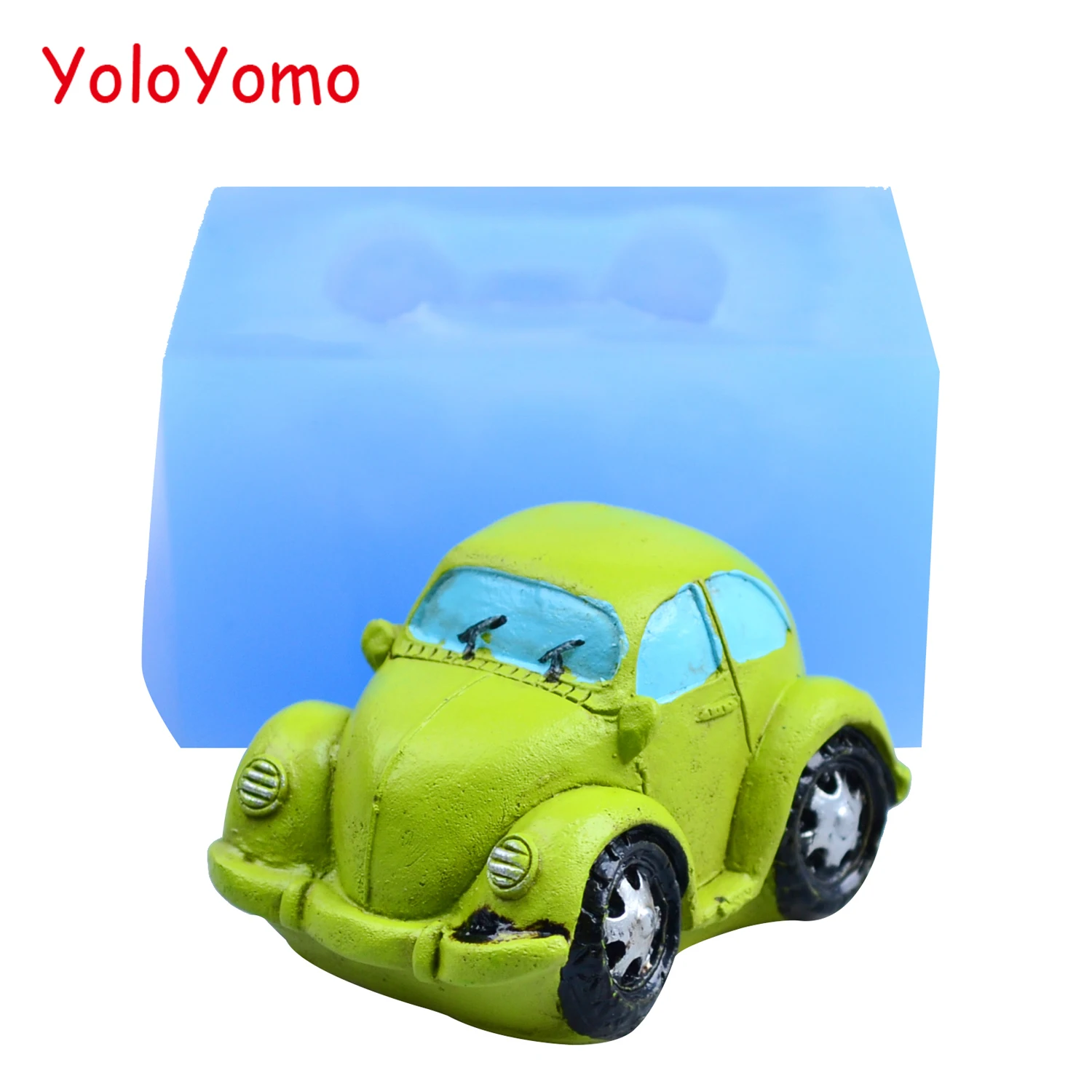 F709YL 3D автомобиль силиконовые формы для приготовления конфет шоколадный кекс