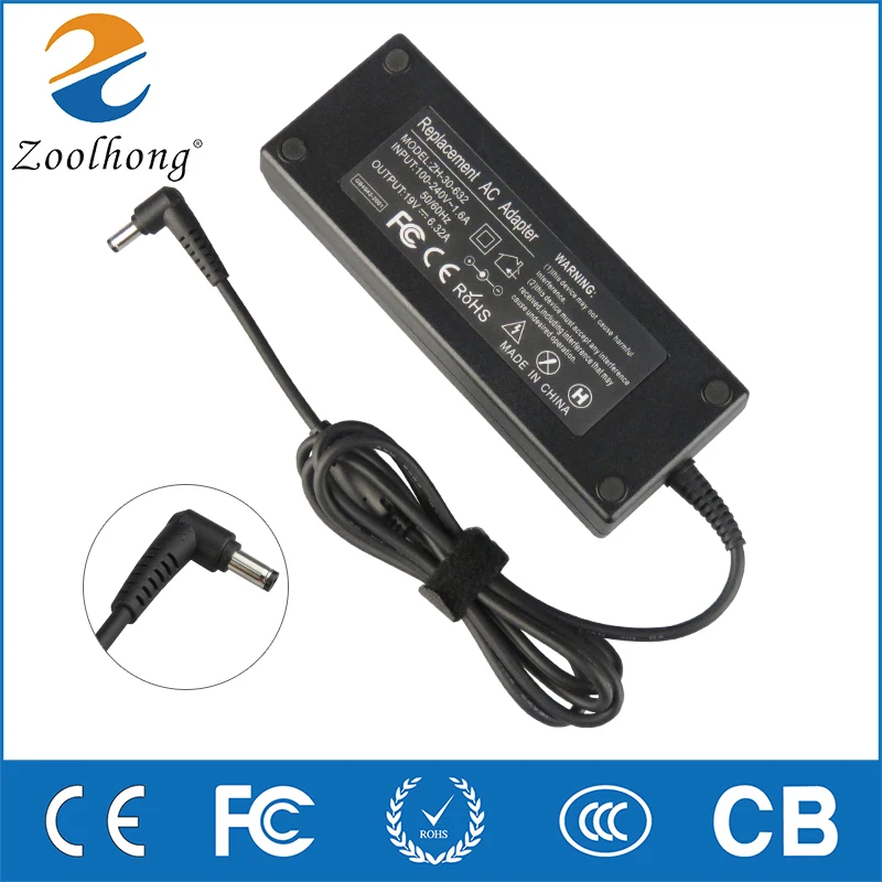 Новый адаптер питания переменного тока для asus 19 в 120 А 5 Вт 2 * мм asus|adapter for asus|power adapter