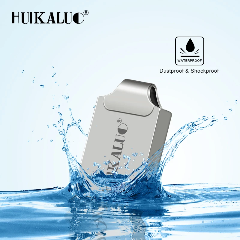 Huikaluo супер мини-металлические флешки usb флеш-карта 4 ГБ 8 16 32 64 Гб U Stick Disk Memory