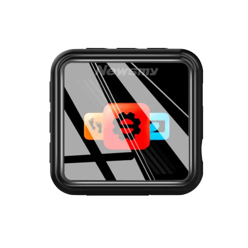Мини Портативный MP3 плеер Bluetooth спортивные чтения музыка из металла голосового