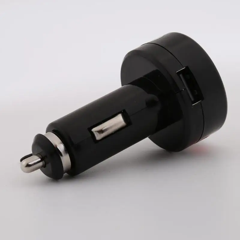 Цифровой вольтметр 12 V 24 внедорожник прикуриватель USB Автомобильное зарядное