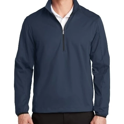 Порты и разъёмы Authority J716 мужские Активный 1 2 Zip Soft Shell Jacket платье Синий Темно очень