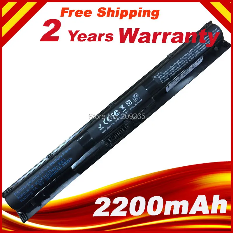 

Laptop Battery for HP pavilion 15-ab224ur KI04 KI04 HSTNN-LB6R 800009-421 HSTNN-DB6T 800049-001