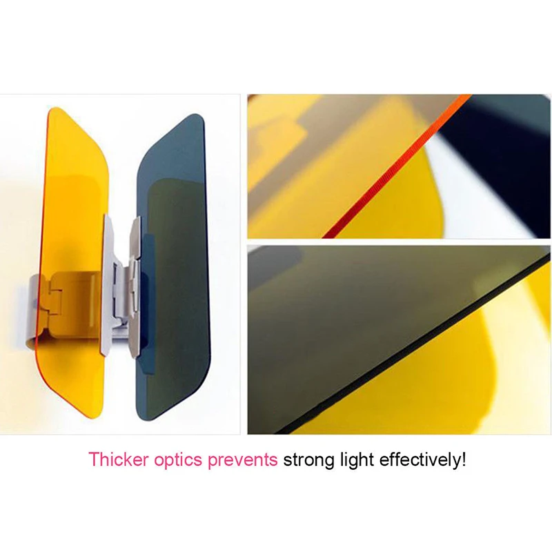 110*320*2mm Car HD Anti-Glare &amp Dazzling Goggle Day Night Vision Driving Sun Visors Mirror 115~190mm CD Board | Автомобили и