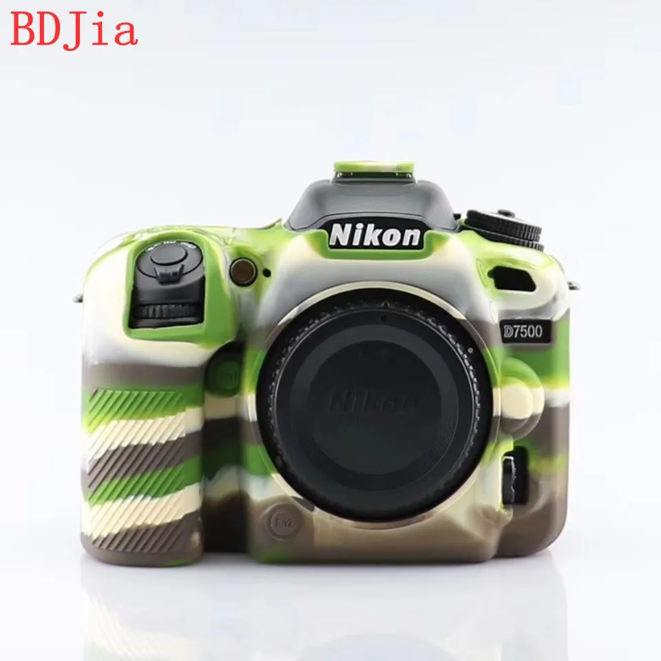 Высококачественный силиконовый чехол для камеры Nikon D7500 Dsrl в 4 вида цветов