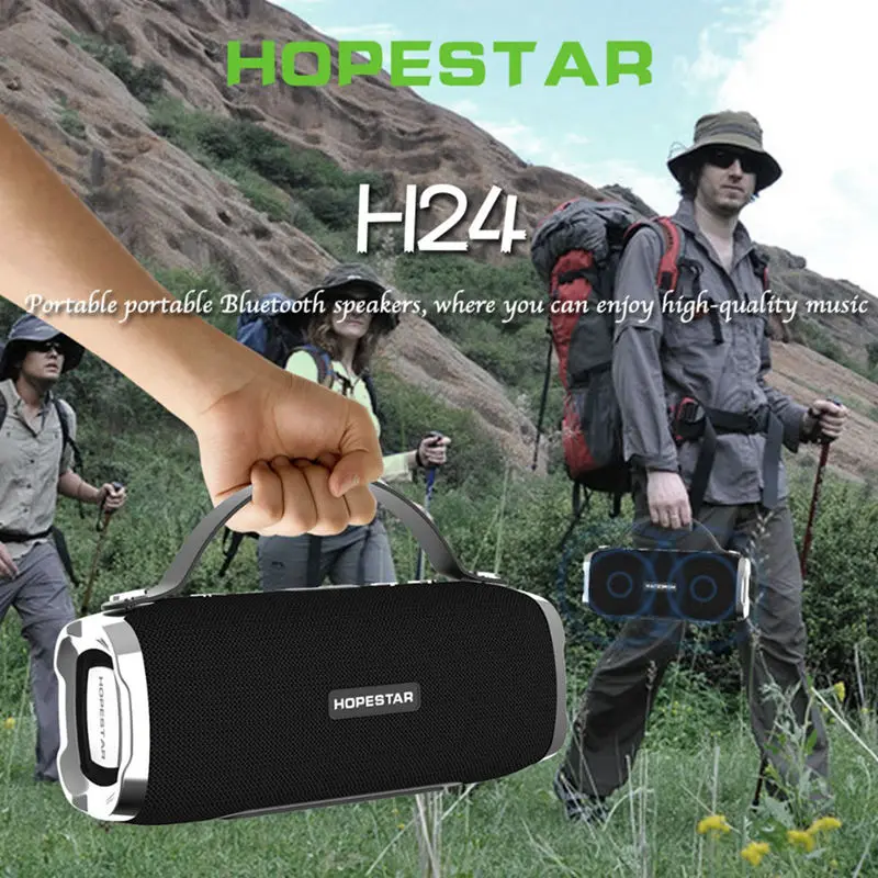 Hopestar H24 Портативный беспроводной Bluetooth динамик 10 Вт на открытом воздухе