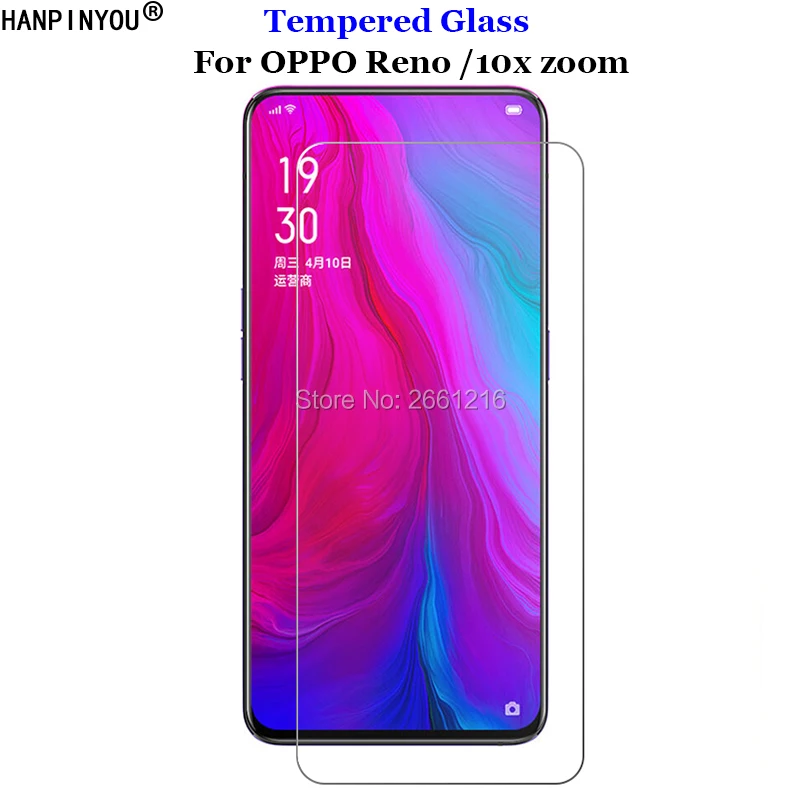 Для OPPO Reno 6 4 &quotпротив царапин переднее жесткое закаленное стекло 9H 2.5D Премиум