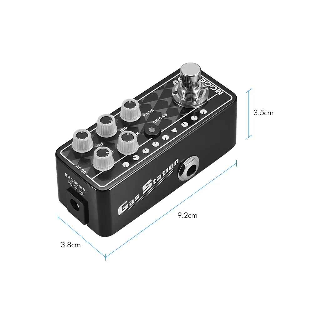 MOOER микро предусилитель серии 001 АЗС с высоким коэффициентом усиления цифровой