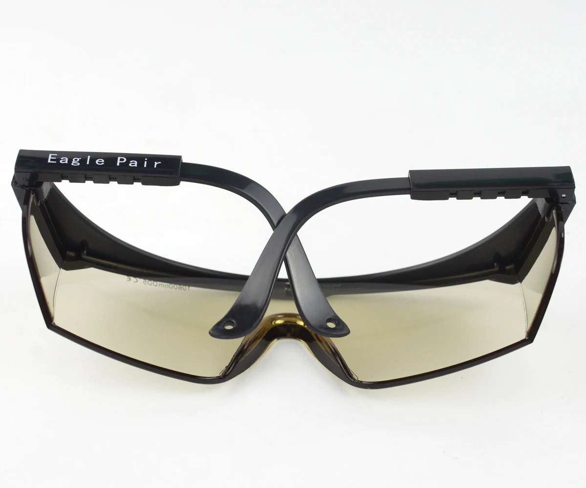 10.6um CO2 лазерные защитные очки 10600nm OD5 + поглощающие CE|goggles laser|goggle glasses |
