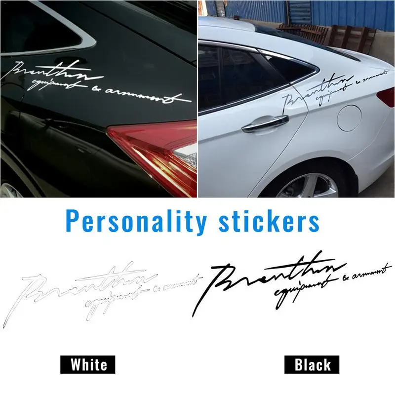 3D персонализированные наклейки для автомобиля водонепроницаемый капот