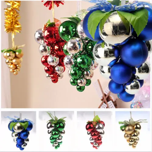 Рождественская елка рождественские виноградные шарики подвесное украшение