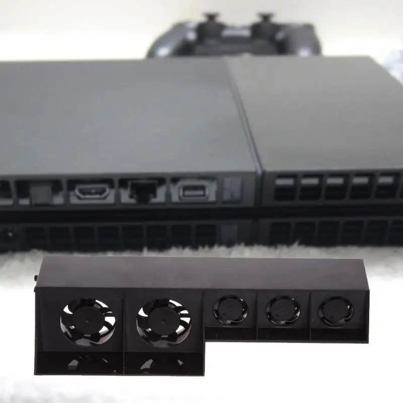 USB внешний турбо Контроль температуры охлаждения 5 Вентилятор Cooler для sony