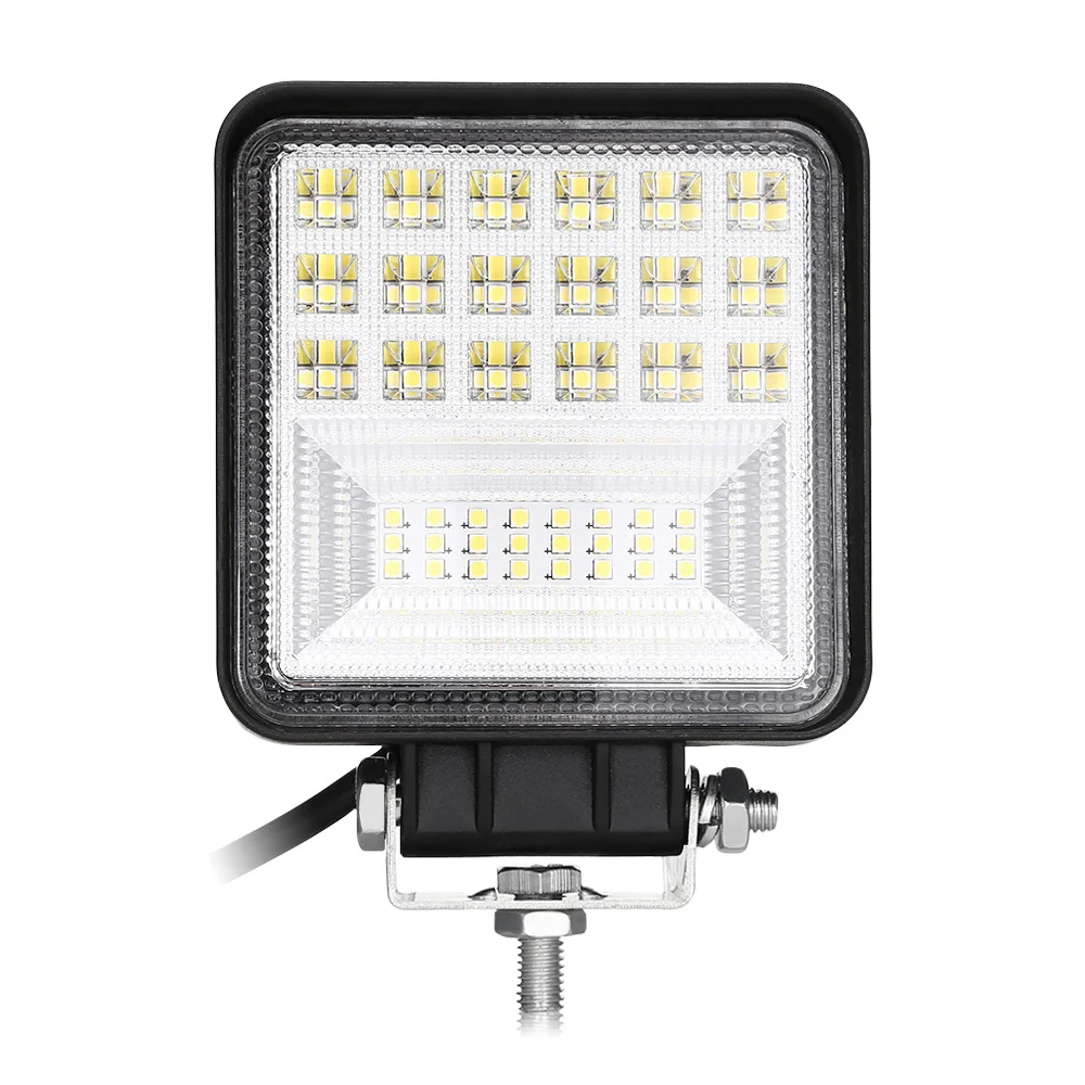 1 шт. DC 9 30V 126W 12600LM 4 дюймовый светодиодный светильник IP68 Водонепроницаемый для