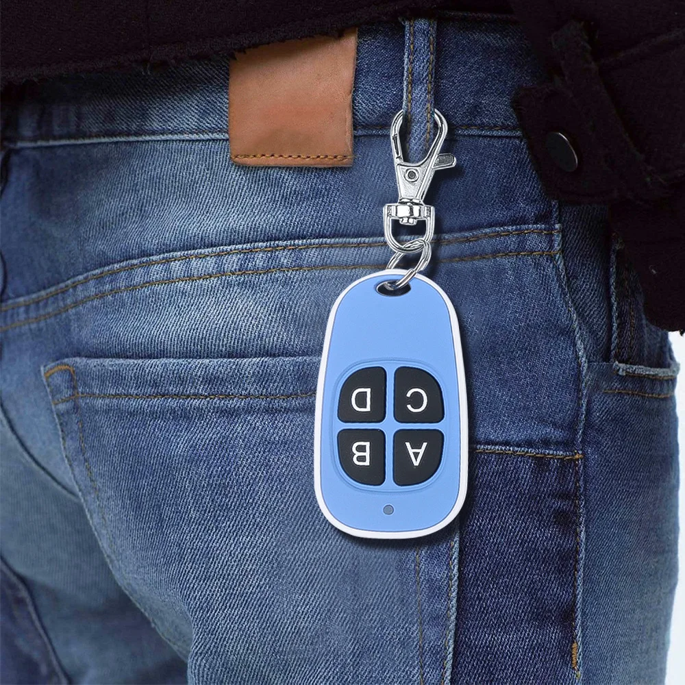 Car Garage Key 4 Button 433.92 mhz 433mhz Copy Remote Control Channels Cloning for Home Electric Rolling Gate Retractable door | Автомобили