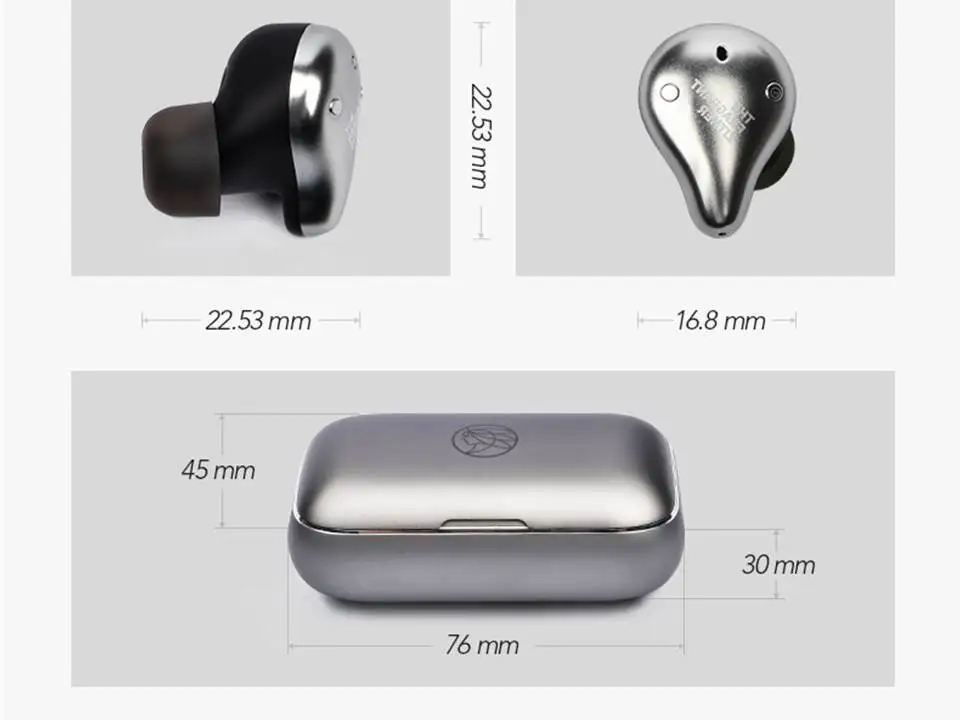 TFZ X1 сбалансированная арматура Bluetooth 5 0 IPX7 Водонепроницаемая настоящая