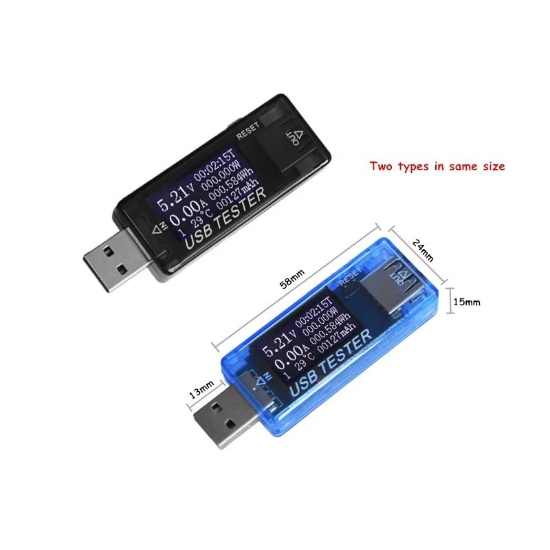 Вольтметр 8 в 1 USB тестер QC2.0 3 0 4 30 электрическая мощность напряжения измеритель